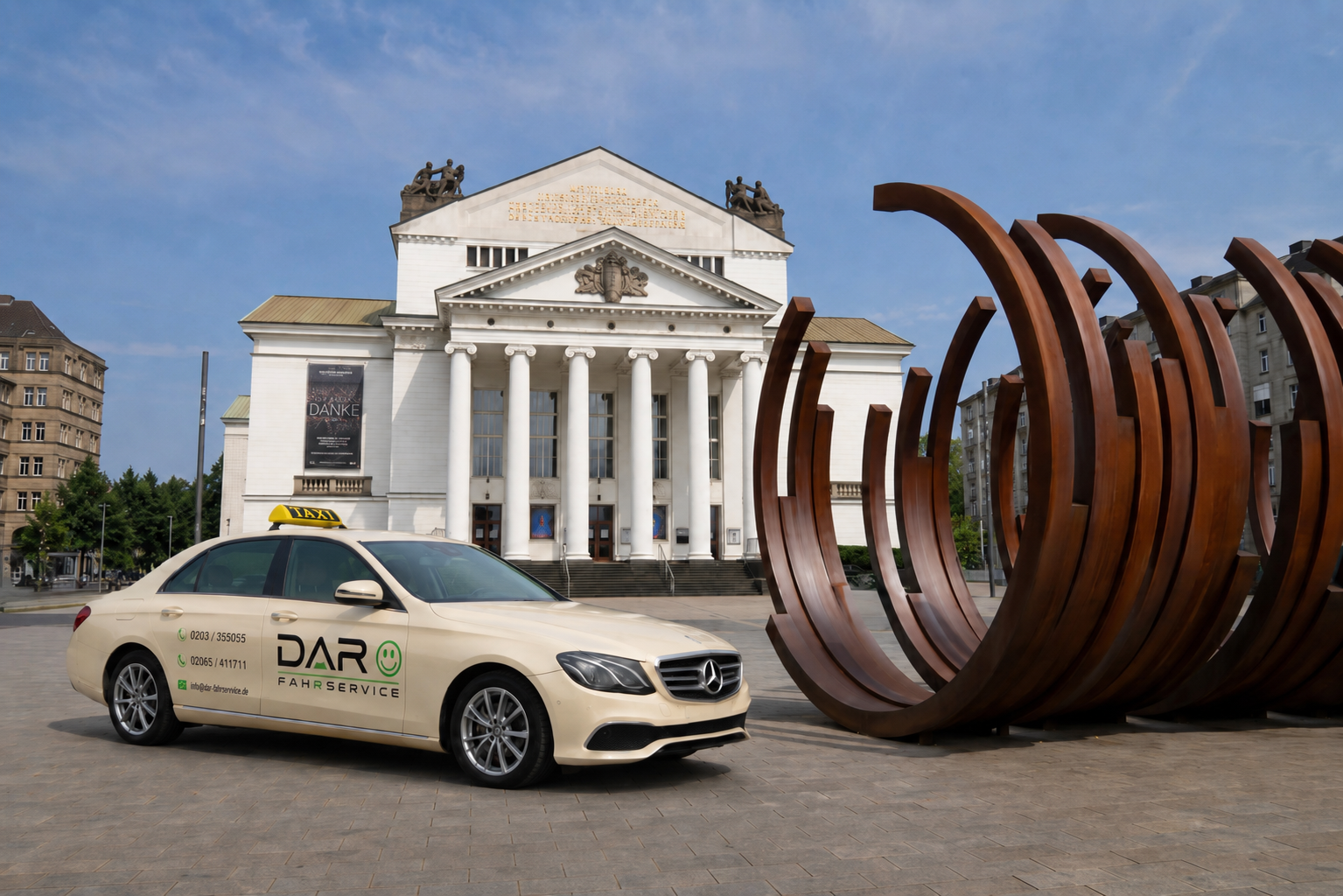 DAR Fahrservice Fahrzeug in Duisburg Rheinhausen
